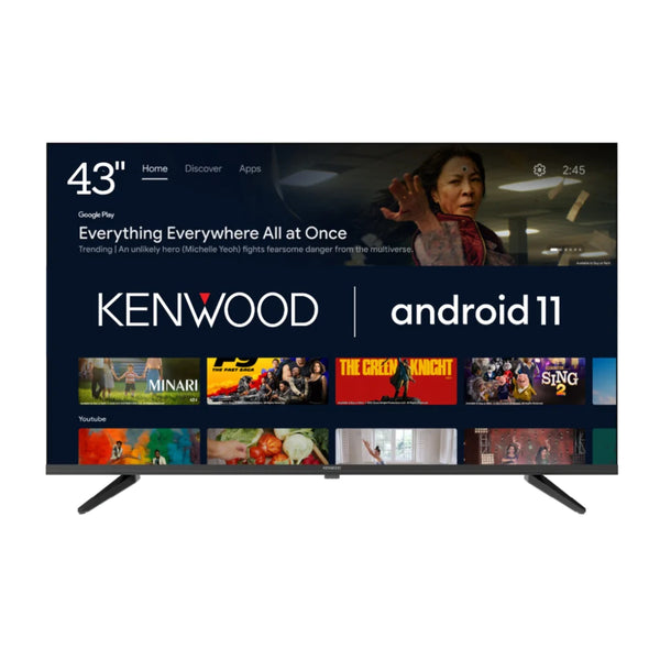 Pantalla Kenwood 43" Full HD Smart Tv con Google TV LTK-K43B33G