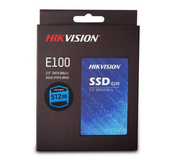 Disco Estado Sólido Hikvision E100 512GB