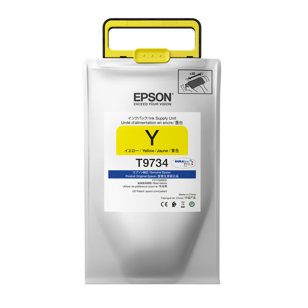 Bolsa de tinta Epson T973 (C869R) amarilla