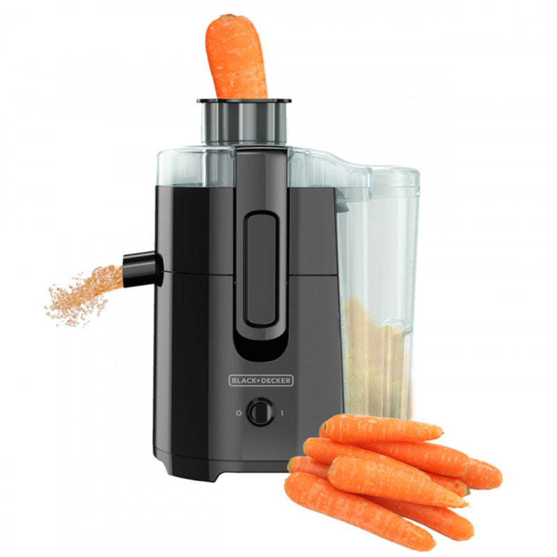 Extractor de jugo Black & Decker JE2500B-LA