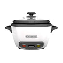 Olla arrocera Black & Decker 14 tazas RC514 Blanca