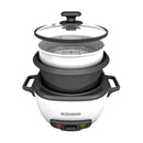 Olla arrocera Black & Decker 14 tazas RC514 Blanca