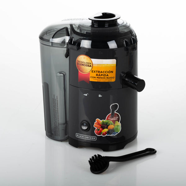 Extractor de jugo Black & Decker JE2500B-LA