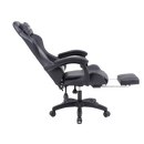 Silla Gamer Nenotech Negra con reposa pies