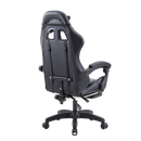 Silla Gamer Nenotech Negra con reposa pies