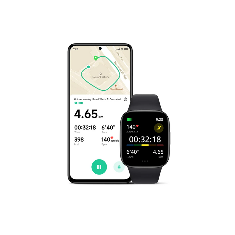 Reloj Xiaomi Smart Watch 3 Negro 44173