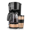 Coffee Maker Black & Decker 5 tazas 4 en 1 negro cobre CM0755BC