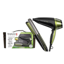 Combo Plancha alisadora + Secadora Remington terapia de aguacate S12A-D13A