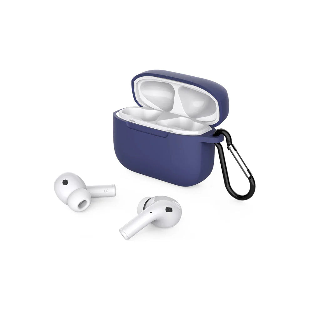 Audífonos Argom SkeiPods E71 Inalámbricos Bluetooth Case Azul