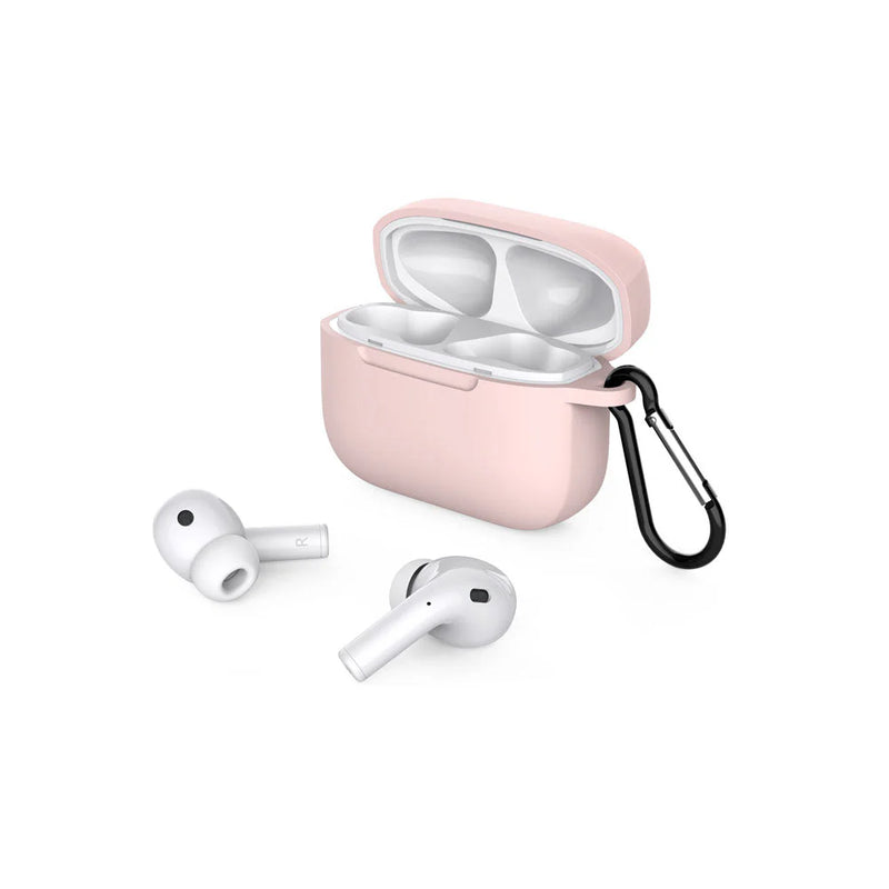 Audífonos Argom SkeiPods E71 Inalámbricos Bluetooth Case Rosado