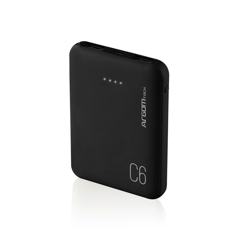 Batería Power Bank Argom C6 6.000 mAh
