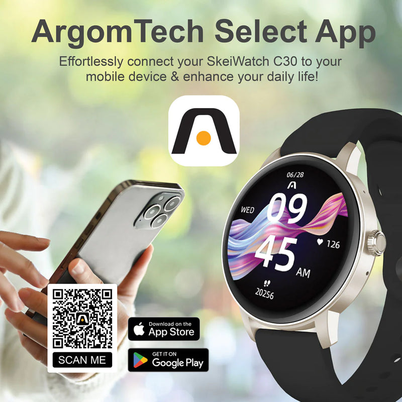 Reloj Argom SkeiWatch C30 Silver