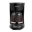 Coffee Maker Black & Decker 12 tazas programable negro CM1110B-LA