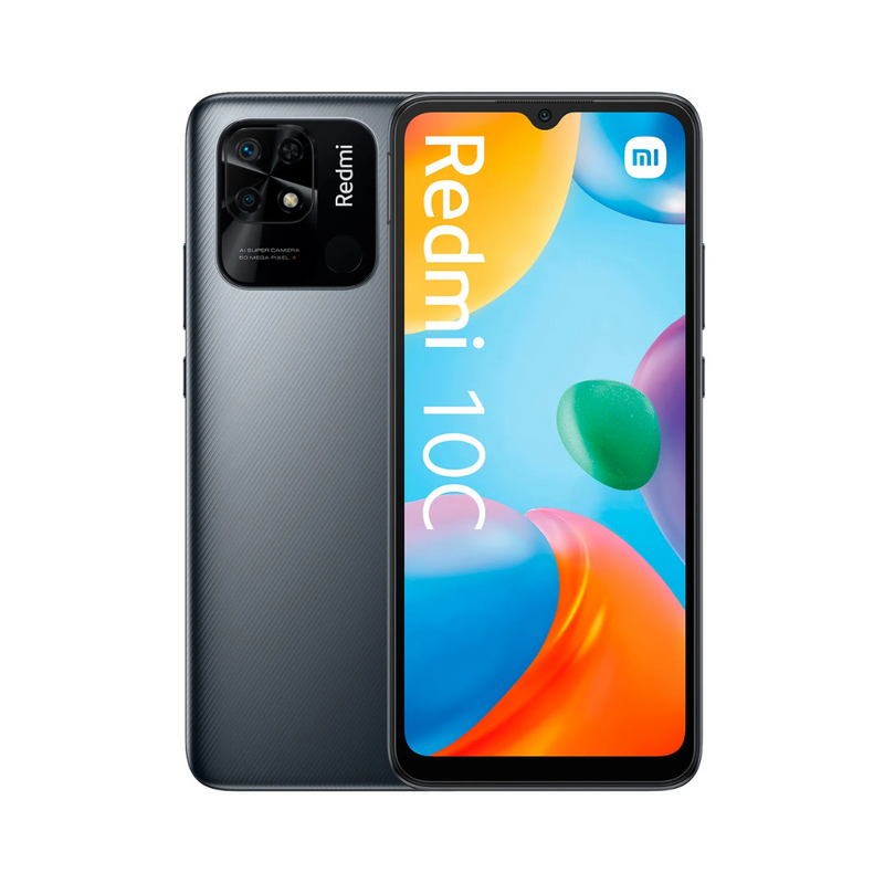 Celular Xiaomi Redmi 10C 128GB Graphite Gray