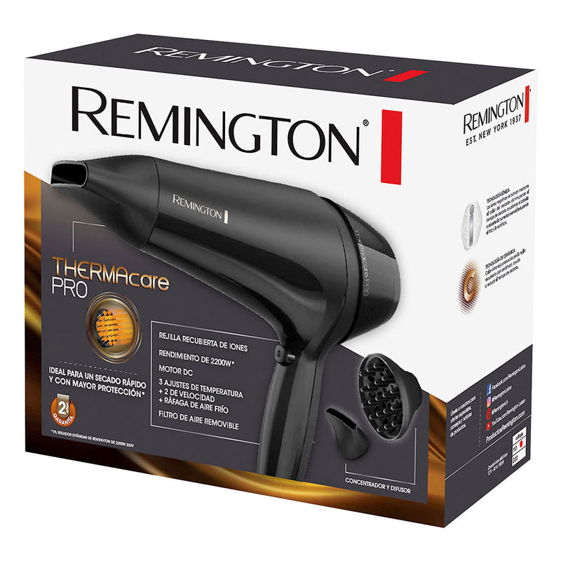 Secadora de cabello Remington Thermacare D12A