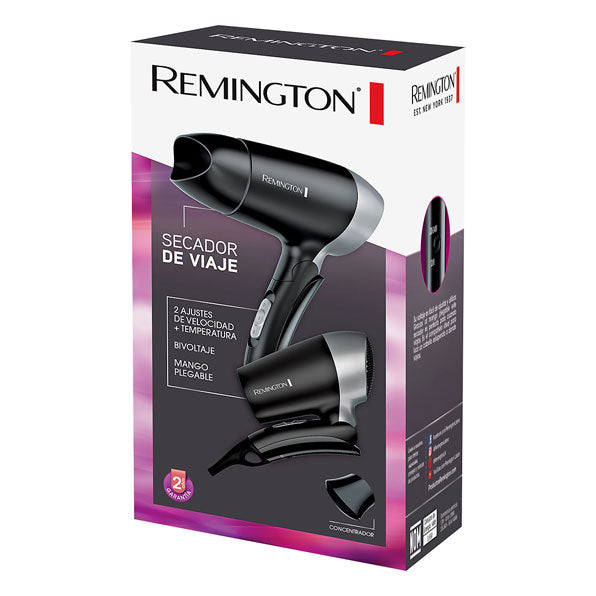 Secadora de cabello Remington compacta de viaje D2400