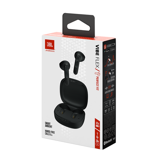 Audífonos JBL VIBE FLEX Negros