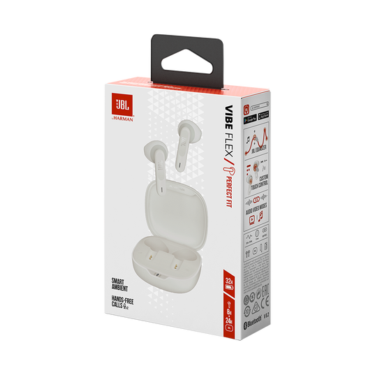 Audífonos JBL VIBE FLEX  Blancos