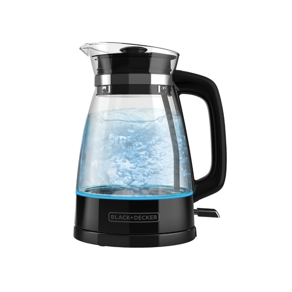 Hervidor de agua artesanal Black + Decker 1.7L KE7000BLA