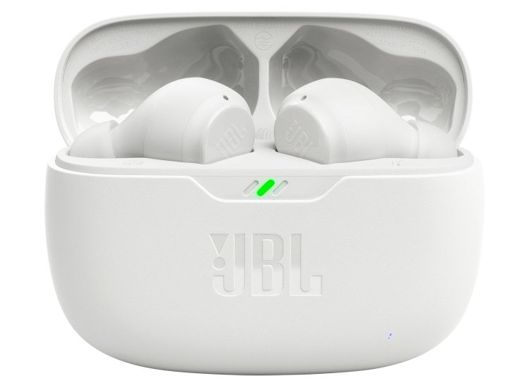 Audífonos JBL VIBE BEAM Blanco Inalámbricos Bluetooth