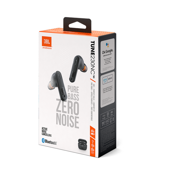 Audífonos JBL TUNE 230NC Negro Inalámbricos Bluetooth Noise Cancelling