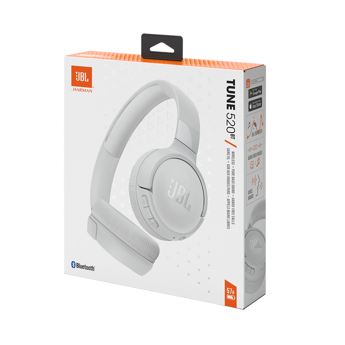 Headset JBL TUNE 520BT Blanco