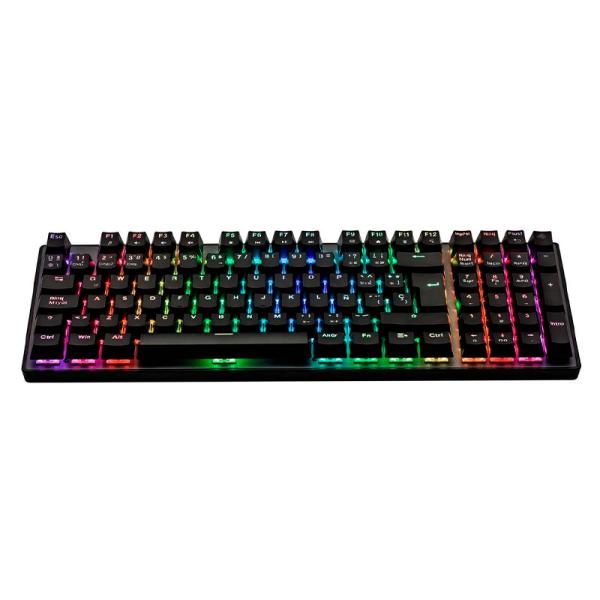 Teclado EAGLE WARRIOR Mecanico USB Gaming 88 RGB