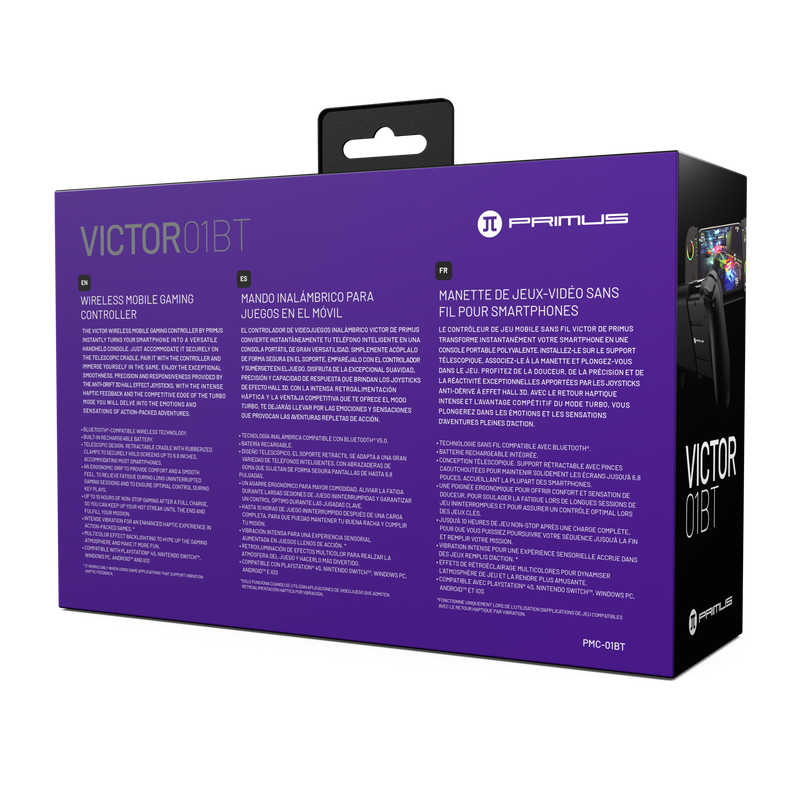 Control PRIMUS VICTOR 01BT Android/iOS/WinPC/Nintendo Switch/PlayStation4