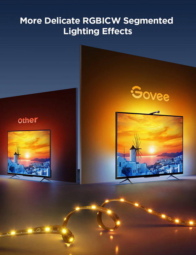 LUCES GOVEE RGBICW ENVISUAL NEON H60991D3 3.6 METROS 55-65¨