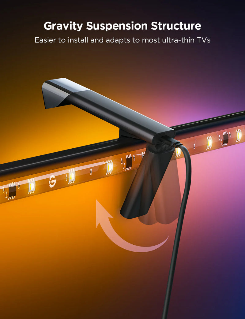 LUCES GOVEE RGBICW ENVISUAL NEON H60991D3 3.6 METROS 55-65¨