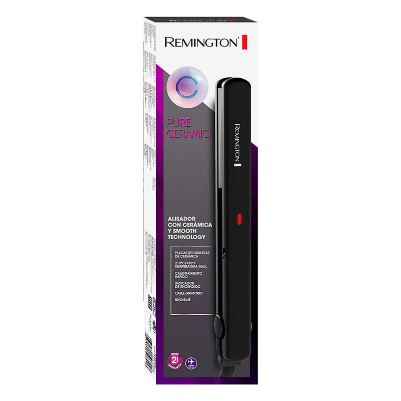 Plancha alisadora Remington placa ceramica S1001