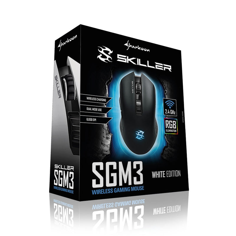 Mouse Sharkoon Inalambrico Skiller SGM3 Negro