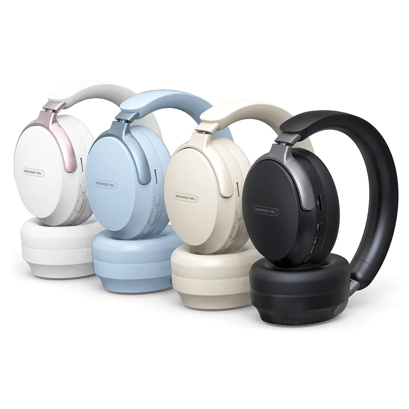 Headset Somostel SMS-CJ34 Negro
