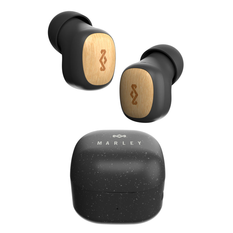 Audífonos Marley Smile Jamaica Bluetooth Negro