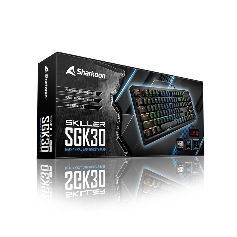 Teclado mecánico Sharkoon Skiller SGK30