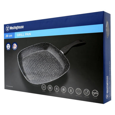 Sarten tipo grill Marmol Negro 28cm Westinghouse