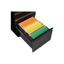 Archivador tipo arturito de 3 gavetas con llave en metal