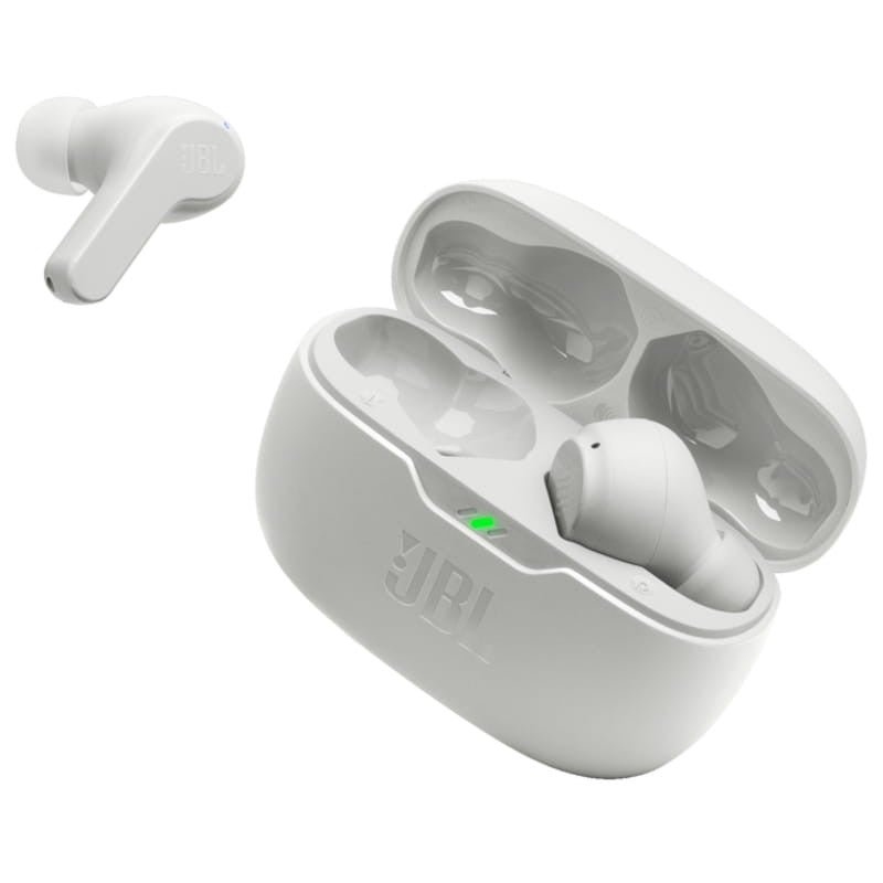 Audífonos JBL VIBE BEAM Blanco Inalámbricos Bluetooth