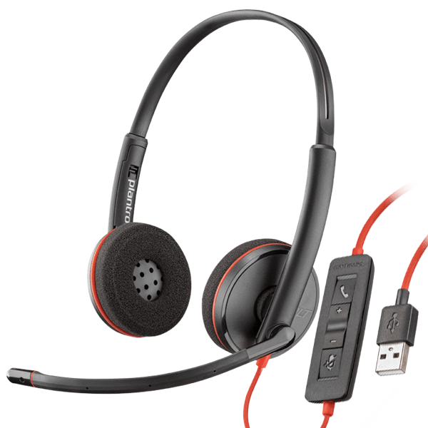 Headset Plantronics Blackwire C3220 USB-A