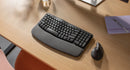 Teclado Logitech Ergonómico Waves Keys