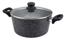 Cacerola con tapa Marmol Negro 28cm Westinghouse
