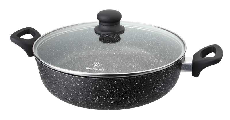 Cacerola con tapa Marmol Negro 32cm Westinghouse