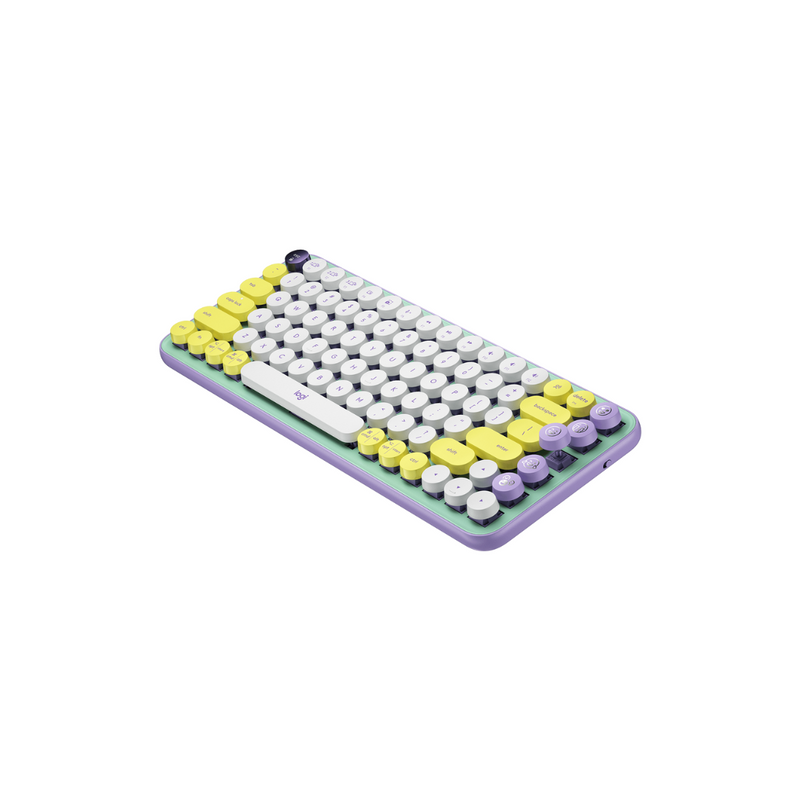 Teclado Logitech Pop Keys Daydream Mecánico Inalámbrico
