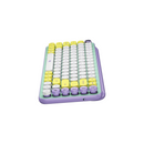 Teclado Logitech Pop Keys Daydream Mecánico Inalámbrico