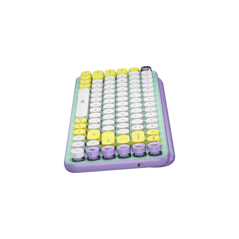 Teclado Logitech Pop Keys Daydream Mecánico Inalámbrico