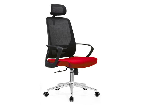 Silla ejecutiva Premium 901 Asiento Rojo