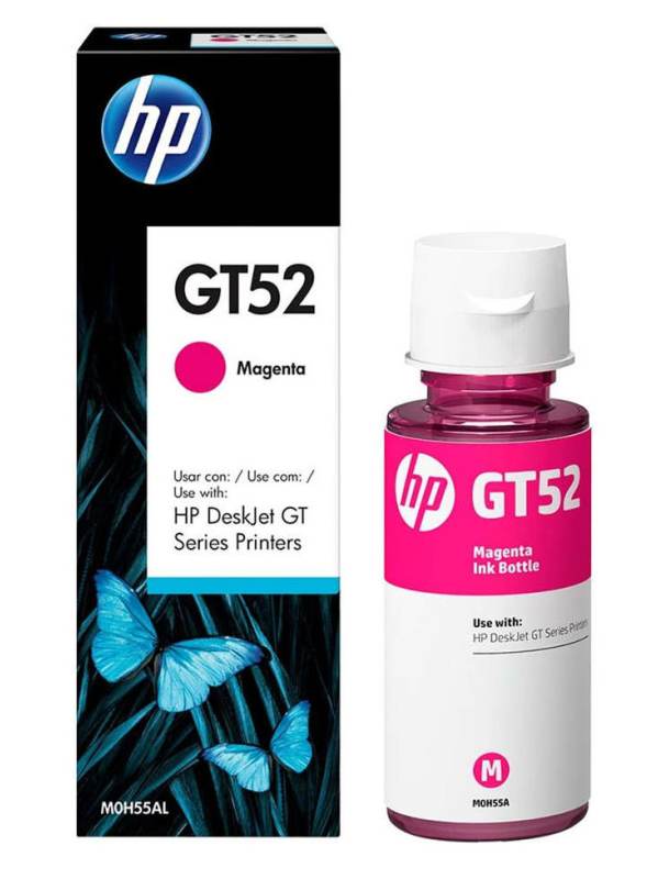 Botella de tinta HP GT52 Magenta