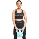 Kettlebell Elle Sport Peso 10kg Verde Agua