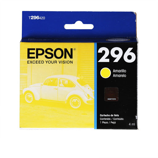 Cartucho Epson 296 amarillo