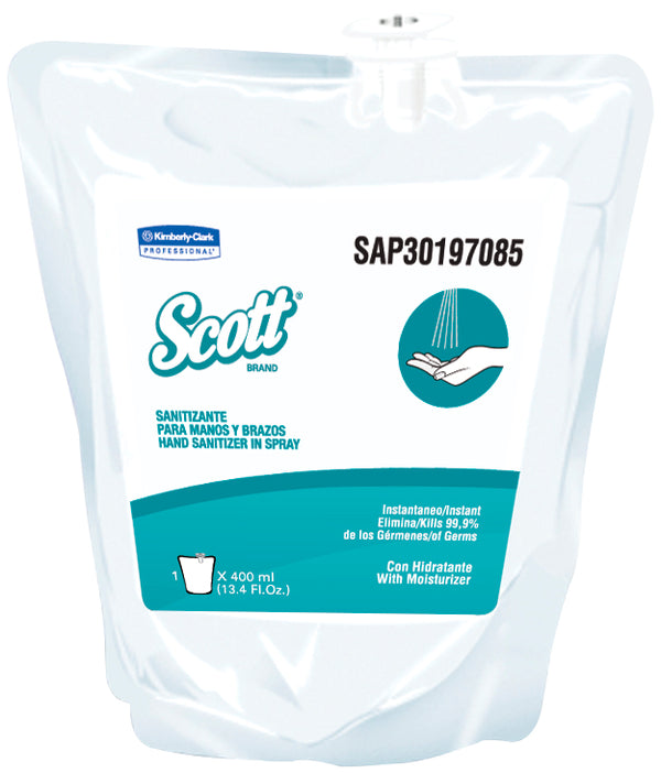 Alcohol Sanitizante Spray SCOTT Manos 400 ml